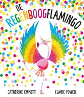 De regenboogflamingo (Hardback)