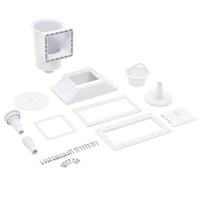 VidaXL 11-delige zwembadskimmer 34,3x25x30,5 cm