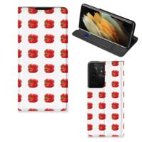Samsung Galaxy S21 Ultra | Flip Style Cover | Paprika Red Samsung Galaxy S21 Ultra | Flip Style Cover | Paprika Red