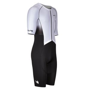 BTTLNS Nemean 1.0 pro aero trisuit korte mouw wit heren S