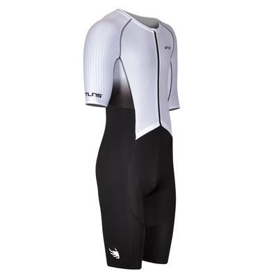 BTTLNS Nemean 1.0 pro aero trisuit korte mouw wit heren XS