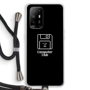 Hello: Oppo A95 5G Transparant Hoesje met koord