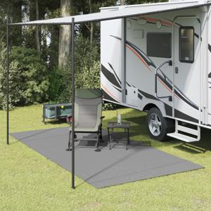 VidaXL Tenttapijt 4x2 m antracietkleurig