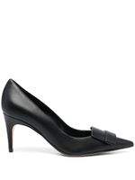 Sergio Rossi SR1 70mm nappa-leather pumps - Noir