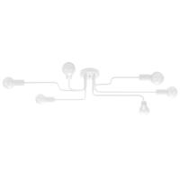 Kroonluchter VECTOR 6 wit