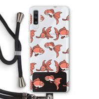 Blub: Samsung Galaxy A70 Transparant Hoesje met koord