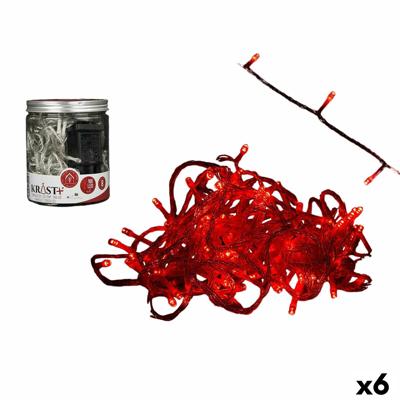 LED-lichtkrans Rood 8 m 3,6 W (6 Stuks)