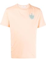 Maison Kitsuné t-shirt en coton à logo imprimé - Rose