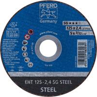 PFERD TOOLS SG STEEL 61321222 Doorslijpschijf recht 125 mm 25 stuk(s) Staal