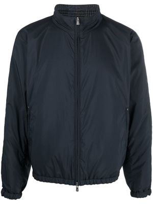 Fedeli manteau réversible à carreaux - Bleu