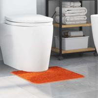 Antislip Badmat met Toilet Cut Oranje 50 x 50 cm PP