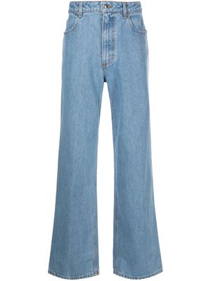 Eckhaus Latta jean à coupe ample - Bleu