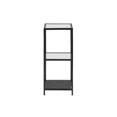 Leen Bakker - Vitrinekast Jelling - / - 82,5x35x37 Cm - Glas - Zwart