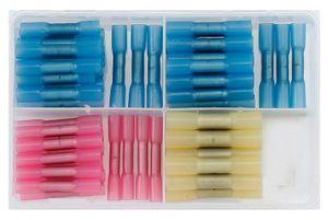 Assortiment doorverbinders met krimphuls 60 stuks 4822341