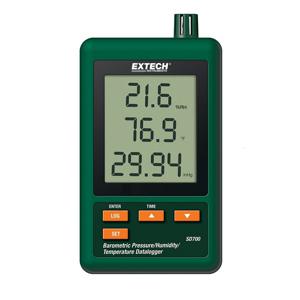 Extech SD700 SD700 Multidatalogger Te meten grootheid Temperatuur, Luchtdruk, Vochtigheid 0 tot +50 °C 10 tot 90 % Hrel 10 - 1100 hPa