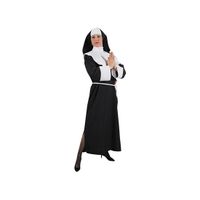 Luxe nonnen kostuum dames - thumbnail