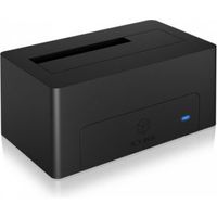 ICY BOX-1121-C31 USB docking station 2.5/3.5 HDD-/SSD Antraciet, Zwart