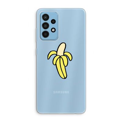 Banana: Samsung Galaxy A52 Transparant Hoesje