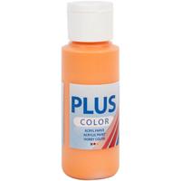 Plus Color acrylverf, pumpkin, 60 ml/ 1 fles