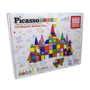 PicassoTiles magnetische bouwset 152-delig
