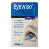 Lamberts Eyewise met omega 3 60 Capsules