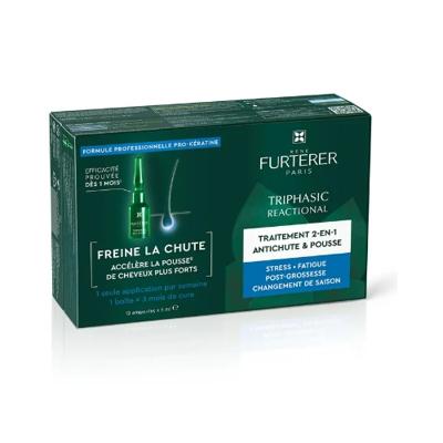 Rene Furterer Triphasic Reactional Anti-Hair Loss Ritual Serum 12x5ml Rene Furterer Triphasic Reactional Anti-Hair Loss Ritual Serum 12x5ml