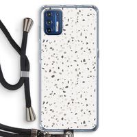 Terrazzo N°14: Motorola Moto G9 Plus Transparant Hoesje met koord