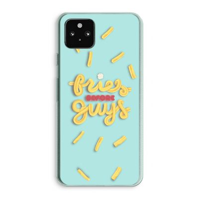Always fries: Google Pixel 5a 5G Transparant Hoesje