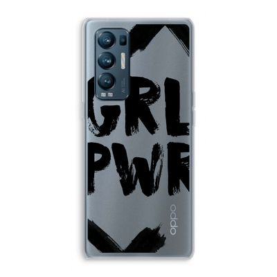 Girl Power #2: Oppo Find X3 Neo Transparant Hoesje