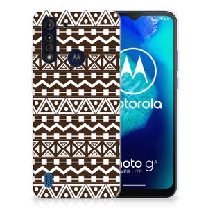 Motorola Moto G8 Power Lite TPU bumper Aztec Brown