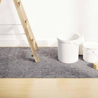 VidaXL Antislip schildersvlies 10 m 280 g/m² grijs