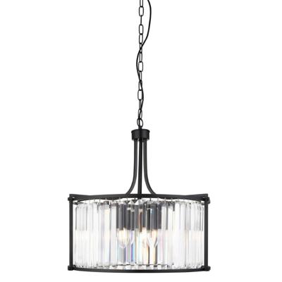 Searchlight Zwarte klassieke kroonluchterVictoria - 8295-5BK