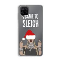 Came To Sleigh: Samsung Galaxy A12 Transparant Hoesje