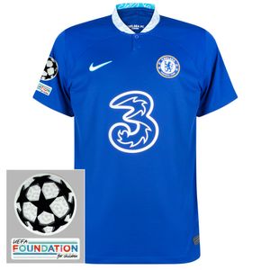 Chelsea Shirt Thuis 2022-2023 + Champions League Badges