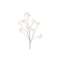 Kunstbloem Saxifraga 130 cm Zalmroze