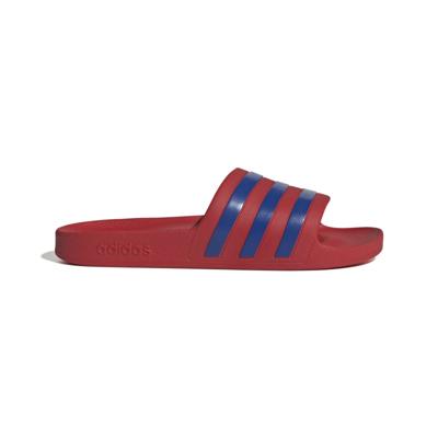 adidas Adilette Aqua Slippers Rood Blauw adidas Adilette Aqua Slippers Rood Blauw