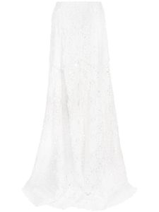 Macgraw jupe Noble en broderie anglaise - Blanc