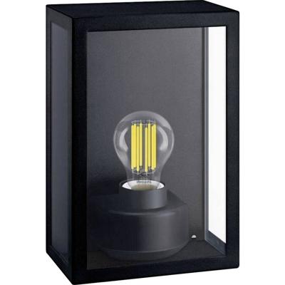 Philips LED Alzor 8720169266414 Buitenlamp (wand) E27 Zwart