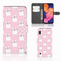 Samsung Galaxy A10 | Telefoonhoesje | Met pasjeshouder | Sleeping Cats