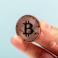 Bitcoin Munt - Bronskleurig - thumbnail