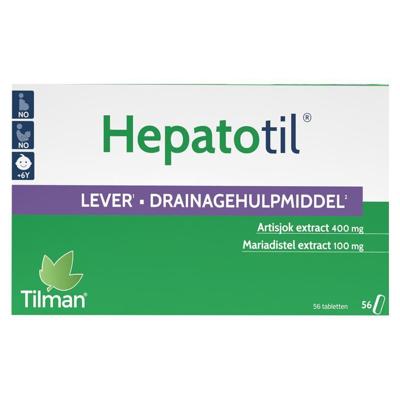 Hepatotil Lever Drainagehulpmiddel 56 Tabletten