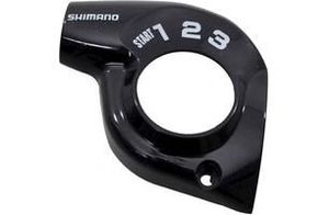 Shimano afdekkap sl-3s35 nexus 3 polypropyleen zwart/wit