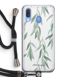 Branch up your life: Samsung Galaxy A40 Transparant Hoesje met koord
