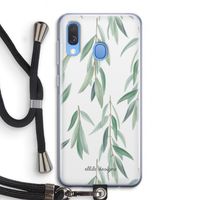 Branch up your life: Samsung Galaxy A40 Transparant Hoesje met koord Branch up your life: Samsung Galaxy A40 Transparant Hoesje met koord