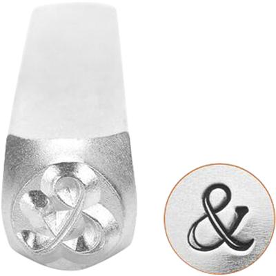 ImpressArt Embossing stempel, &, l: 65 mm, afm 6 mm, 1 stuk