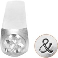 ImpressArt Embossing stempel, &, l: 65 mm, afm 6 mm, 1 stuk
