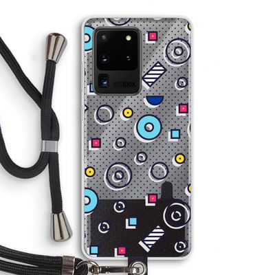 8-bit N°9: Samsung Galaxy S20 Ultra Transparant Hoesje met koord