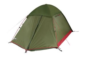 High Peak Kingfisher 2 Koepeltent 2 persoon/personen Groen, Rood