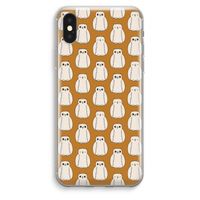 Uilen: iPhone XS Max Transparant Hoesje Uilen: iPhone XS Max Transparant Hoesje