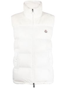 Moncler gilet Lempa à design matelassé - Blanc